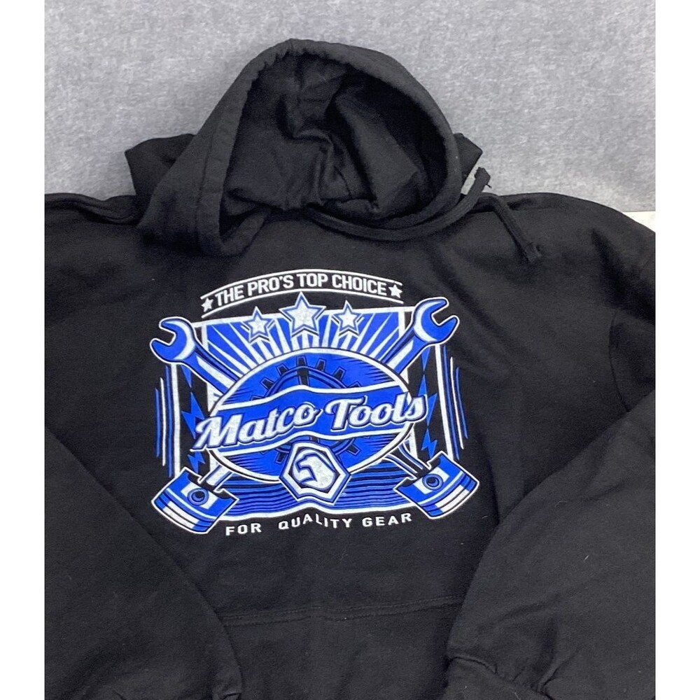 MATCO Tools Men's XL PISTON Long Sleeve Hoodie Sweatshirt Well-Made